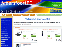 Tablet Screenshot of amersfoortpc.nl